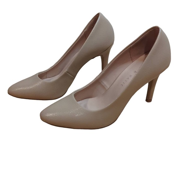 Kelly & Katie Nude Pumps Size 7 - Picture 1 of 6